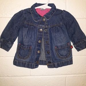 Carters infant girls denim jacket
